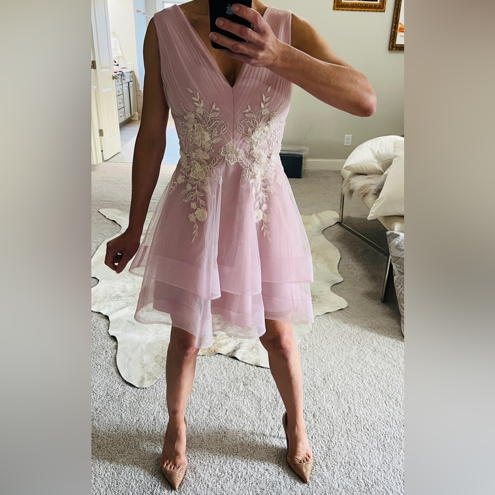 BCBGMaxAzria Light Pink Dress